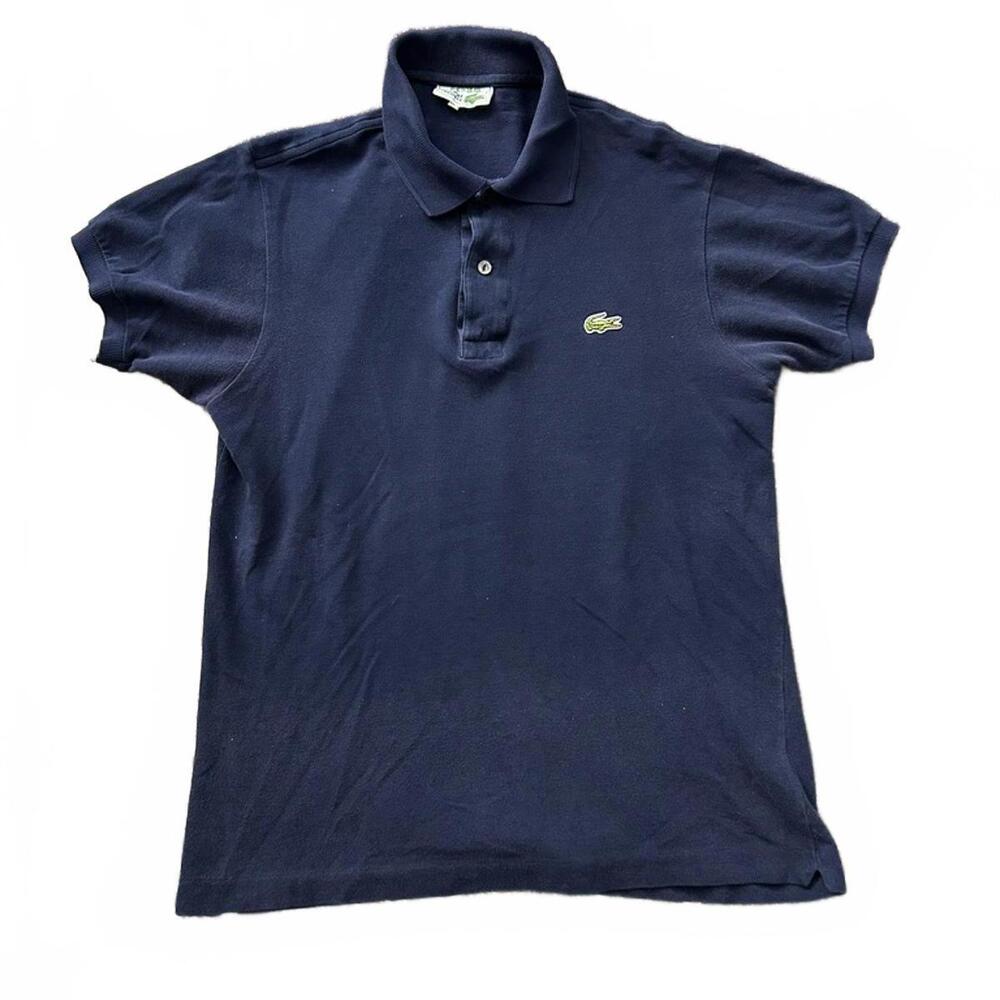 Lacoste Men's Navy Blue Polo Shirt